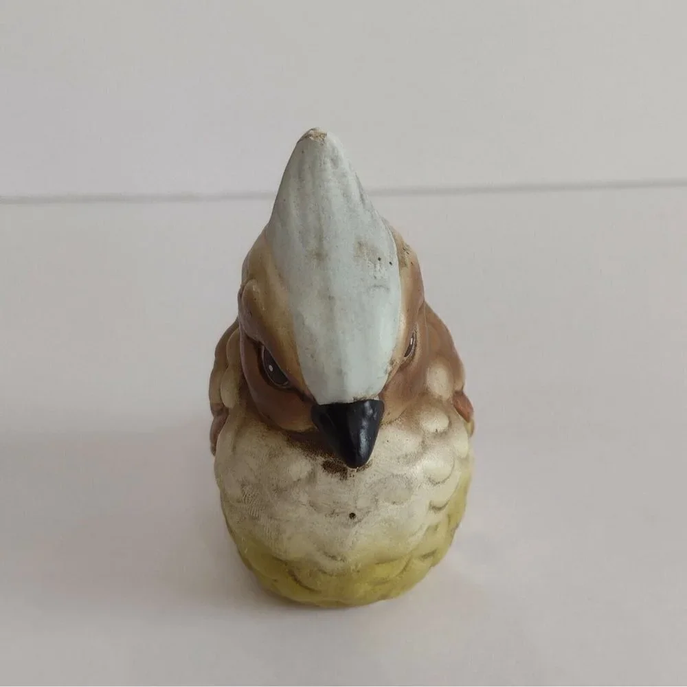 Vintage Josef Originals Hand Painted Bird Candle Holder Figurine Small